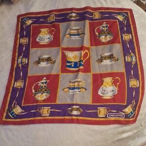 Vintage Jones New York Tea Cup Scarf